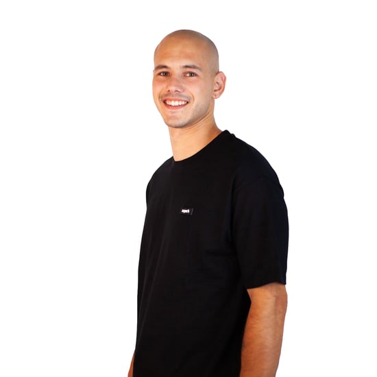 T-shirt met oversized korte mouwen voor heren 03560 - Image 4