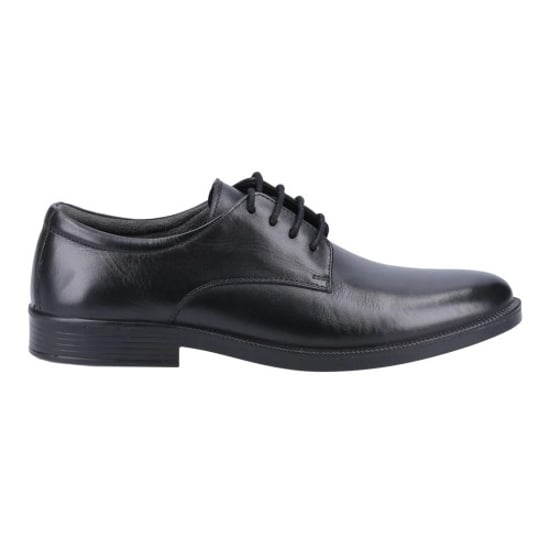 Hush Puppies Heren Neal Leren Veterschoenen (Zwart) - Image 1