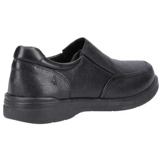 Hush Puppies Heren Matthew Leren Instappers (Zwart) - Image 2