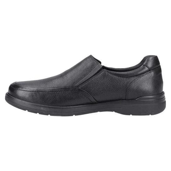 Hush Puppies Heren Matthew Leren Instappers (Zwart) - Image 3