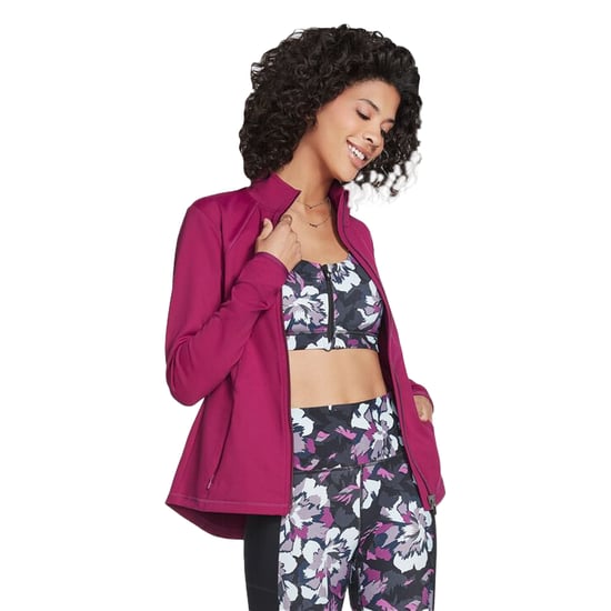 Skechers Dames/Dames Gowalk Mesh Jacket (Magenta) - Image 1