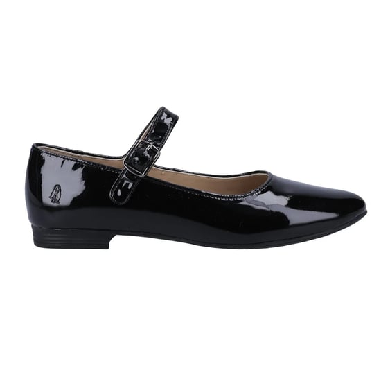 Hush Puppies Dames Melissa Leren Mary Janes (Zwart Lak) - Image 3