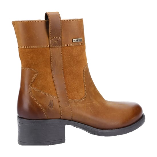 Hush Puppies Dames Saskia Leren Boots (Tan) - Image 2