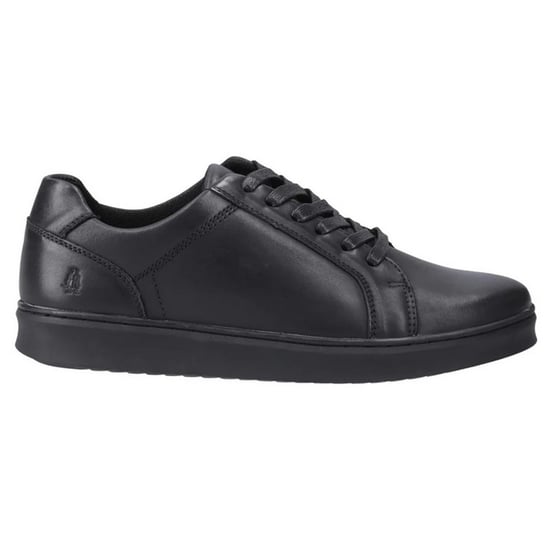 Hush Puppies Heren Madden Leren Sneakers (Zwart) - Image 4