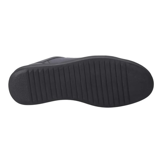 Hush Puppies Heren Madden Leren Sneakers (Zwart) - Image 5