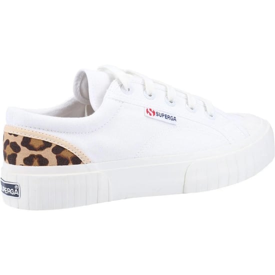Superga Dames Strepen Sneakers (Wit) - Image 2