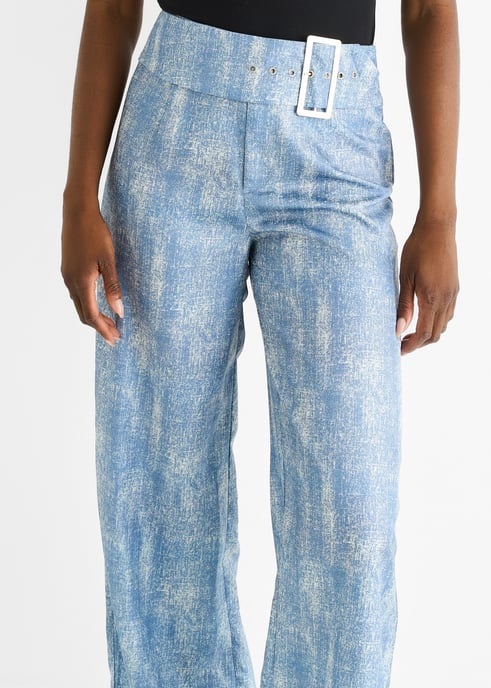 Broek met blauwe gesp - Image 2