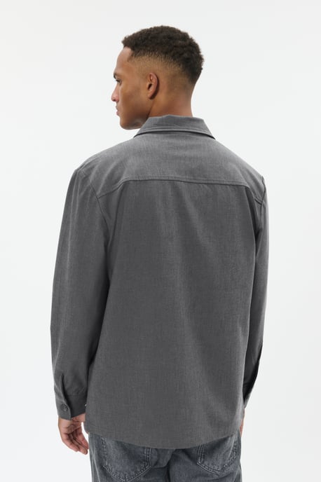 Overshirts MAdamo Overshirts Regular fit melange - Image 4