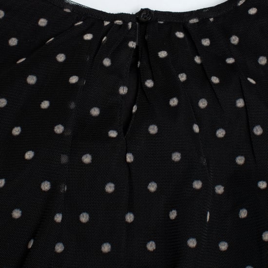 Tule jurk met lange mouwen 485223 voor meisjes - Image 3