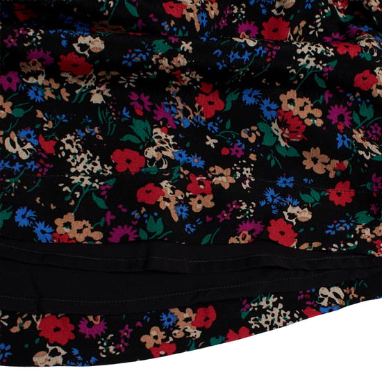 Gebloemde jurk met rimpels 486307 voor babymeisjes - Image 4