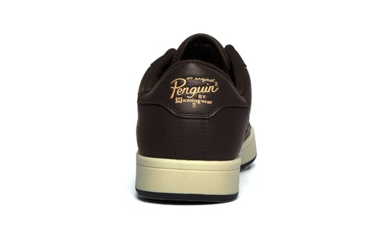 Original Penguin Men's 'Steadman' Brown Cupsole Trainer - Image 3