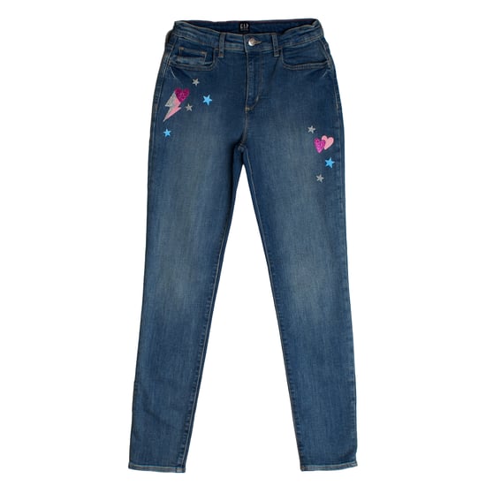 Denim joggingbroek 782748 voor meisjes - Image 1