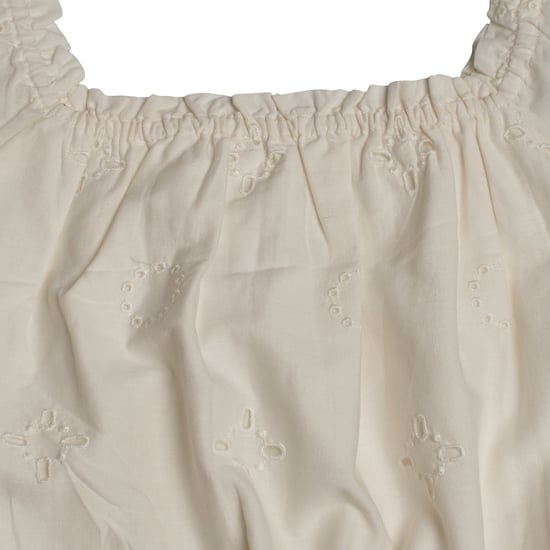 Korte blouse met ruches 601092 voor meisjes - Image 2