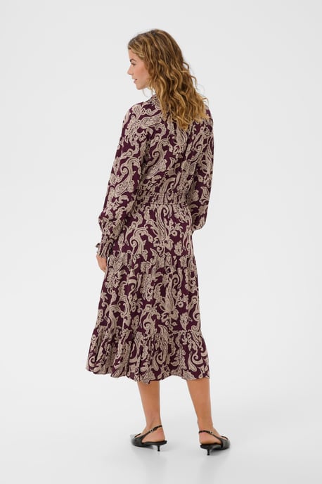 Jurk CRLucy Jurk Feminine wine - Image 3