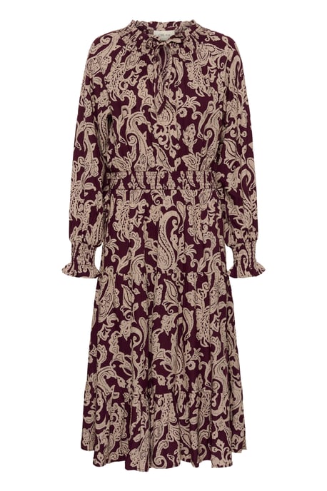 Jurk CRLucy Jurk Feminine wine - Image 4