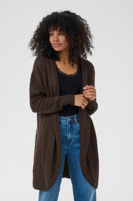 Vest KAemria Vest Regular fit dark brown - Image 3
