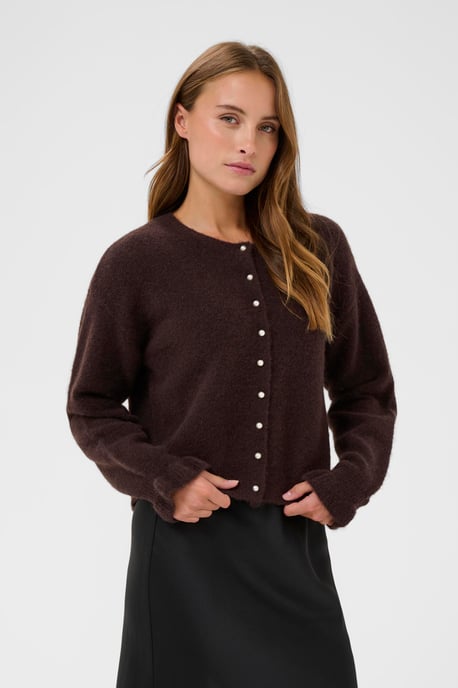 Vest KAcourson Vest Loose fit dark brown - Image 3