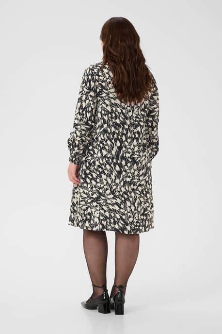 Jurk KCjamia Jurk A-shape black white - Image 2