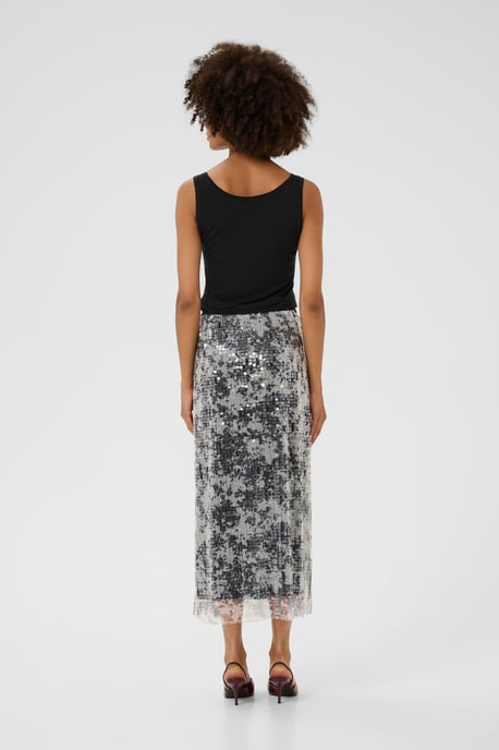 Rok CUwilma Rok Straight fit grey white - Image 2