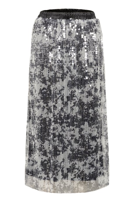 Rok CUwilma Rok Straight fit grey white - Image 4