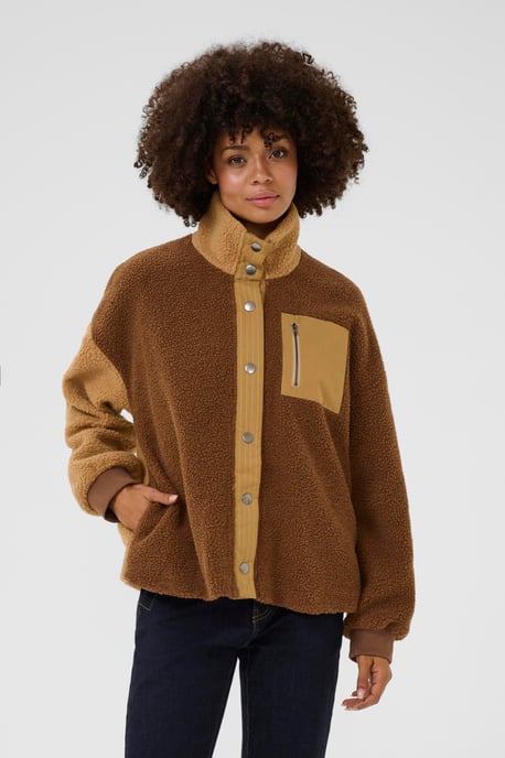 Jas CUtally Jas Oversize fit brown - Image 3