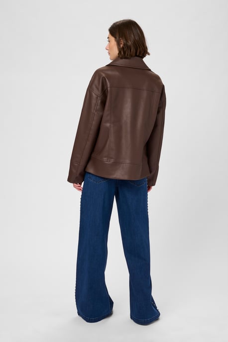 Jas CUmimbo Jas Oversize fit brown - Image 2