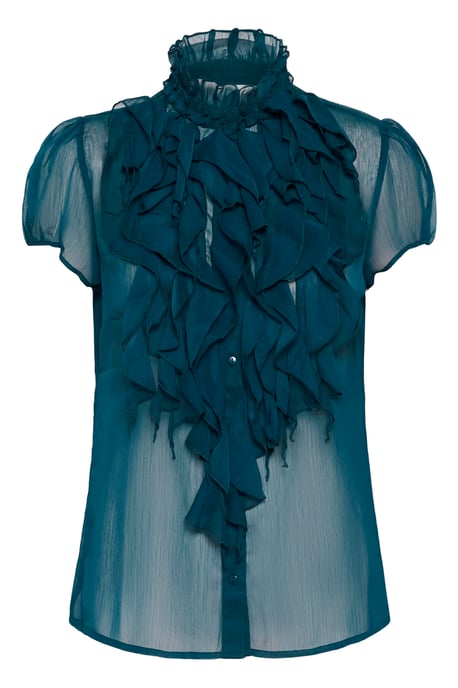 Overhemd met lang mouwen LiljaSZ Overhemd met lang mouwen Regular fit blue - Image 4