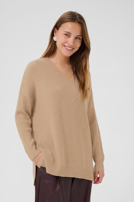 Pullover CUolivia Pullover Oversize fit beige - Image 3