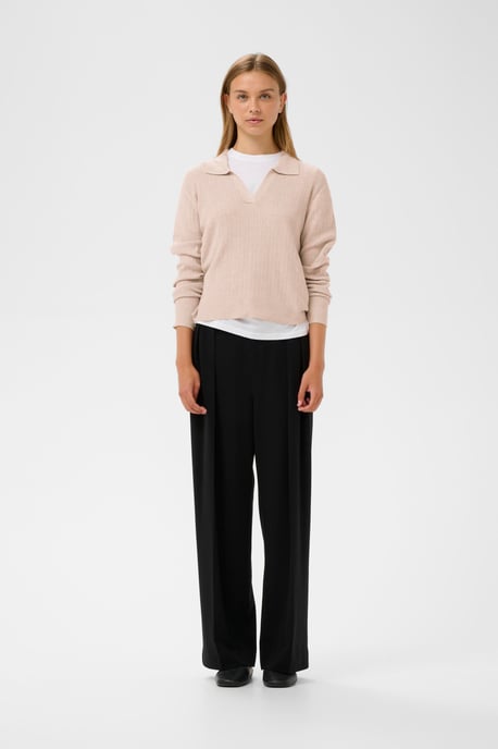 Pullover YenahIW Pullover Classic fit beige - Image 1
