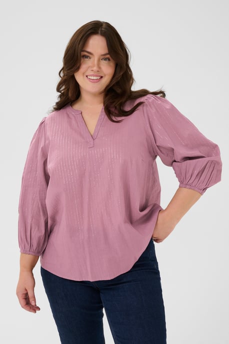 Blouse met lange mouwen KCluisa Blouse met lange mouwen Regular fit purple - Image 3