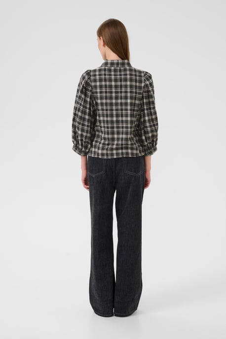 Blouse met lange mouwen KBBelis Blouse met lange mouwen Feminine white black - Image 2