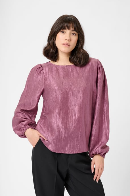 Blouse met lange mouwen KArizz Blouse met lange mouwen Regular fit purple - Image 3
