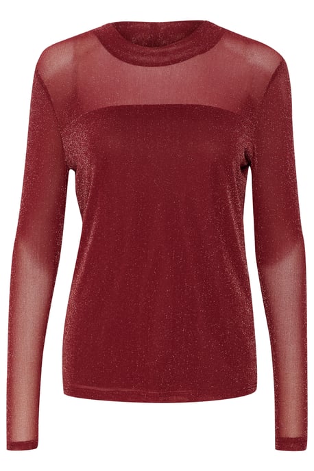 Blouse met lange mouwen KAolga Blouse met lange mouwen Regular fit bordo - Image 4