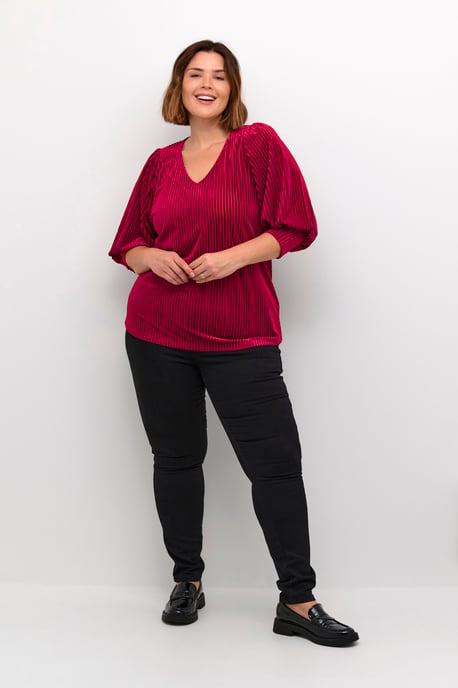 Blouse met lange mouwen KCcacanna Blouse met lange mouwen Regular fit red - Image 1