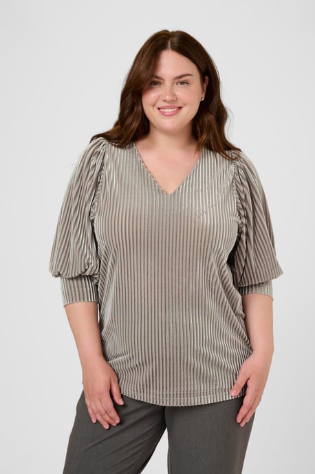 Blouse met lange mouwen KCcacanna Blouse met lange mouwen Regular fit grey - Image 3