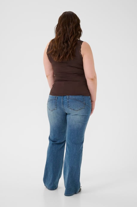 Jersey top KComia Jersey top Tight fit dark brown - Image 2