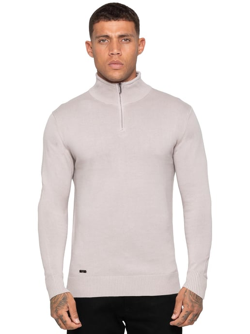 Enzo Milano heren trui met halve rits - Image 1