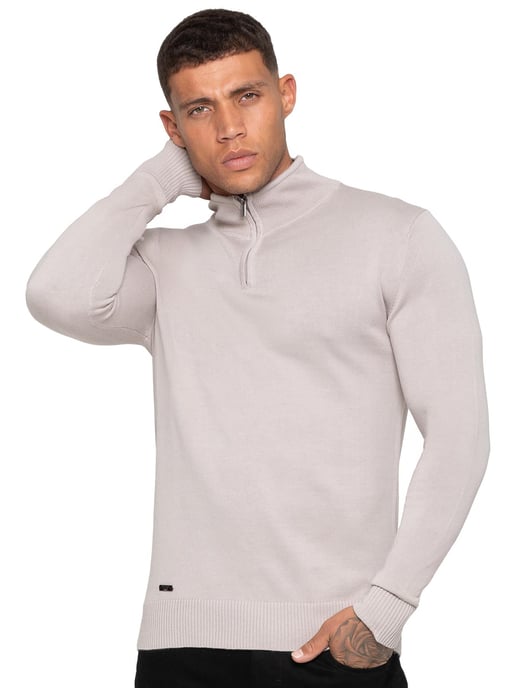 Enzo Milano heren trui met halve rits - Image 2