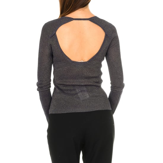 Damestrui met lange mouwen en rugopening 3Y5M2A-5M1TZ - Image 3