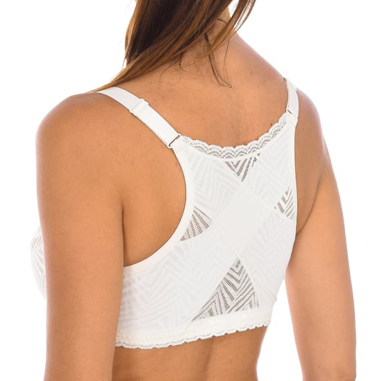 P08GB Damesbeha zonder beugel met elastische zijkanten, comfortabel en aanpasbaar ontwerp voor vrouwen - Image 3