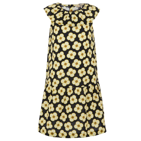 Regatta Meisjes Orla Kiely Spinning Bloemenjurk (Zwart) - Image 1