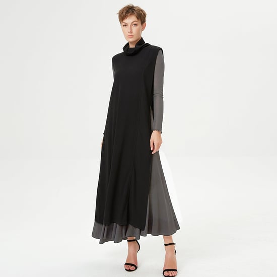 Lichte asymmetrische poncho - Image 1