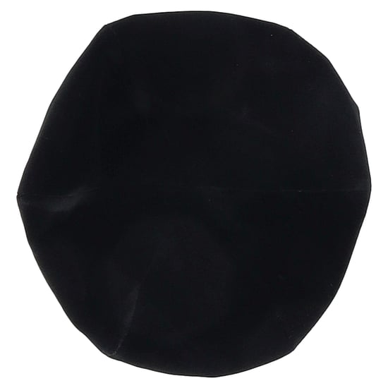 Prada Ribbonsdetail Baret in Zwarte Velours - Image 1