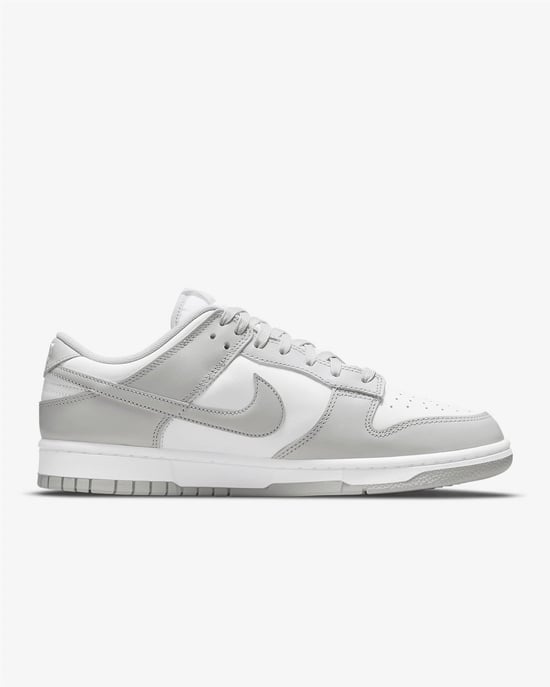 Nike Dunk Low Retro Sportschoenen Wit/Grijs Mist - Image 3