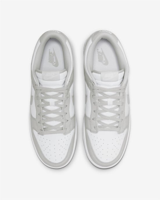 Nike Dunk Low Retro Sportschoenen Wit/Grijs Mist - Image 4