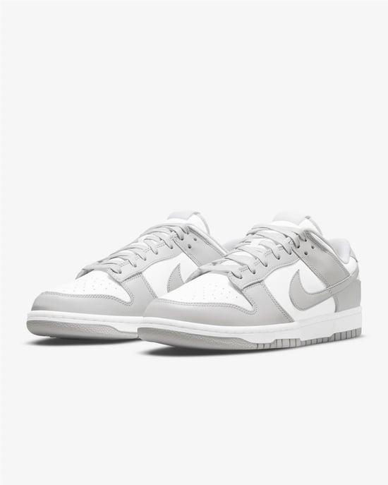 Nike Dunk Low Retro Sportschoenen Wit/Grijs Mist - Image 5