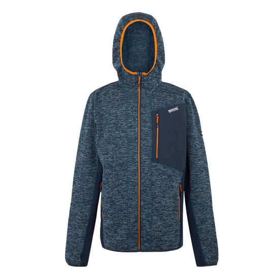 Regatta Heren Alven Full Zip Fleecejack (Maanlicht Denim/Navy Marl) - Image 1