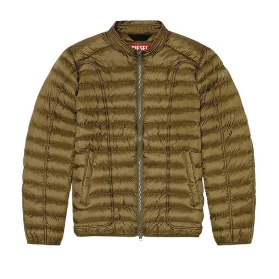 Diesel Unisex Volwassen Gewatteerde Jas (Groen) - Image 1