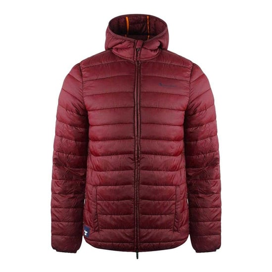 Aquascutum Gewatteerd logo-jack heren Londen (Bordeauxrood) - Image 1