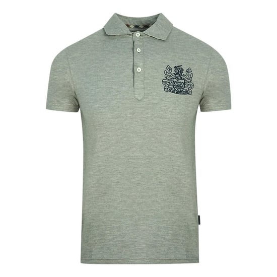 Aquascutum Unisex Volwassen Aldis Borstlogo Polo Shirt (Grijs) - Image 1